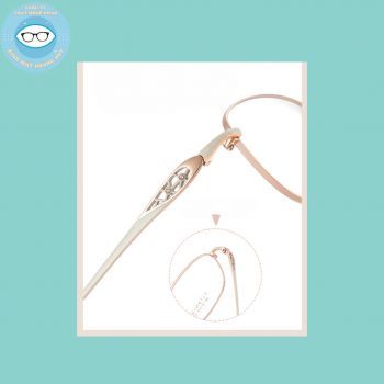 Gọng kính kim loại mã 6193